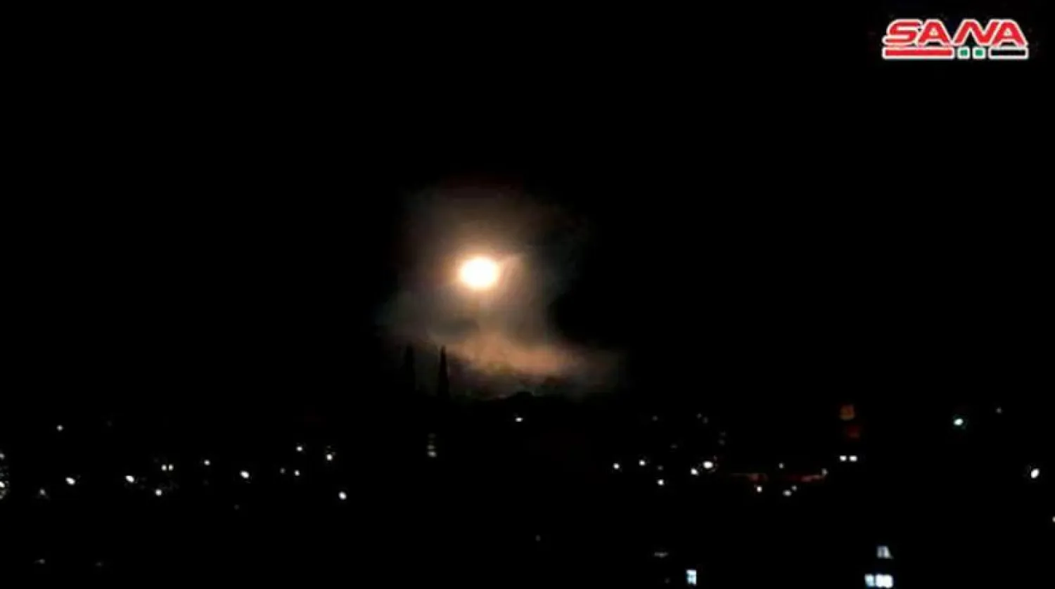 Israel struck positions near Damascus overnight on Thursday. (AFP)