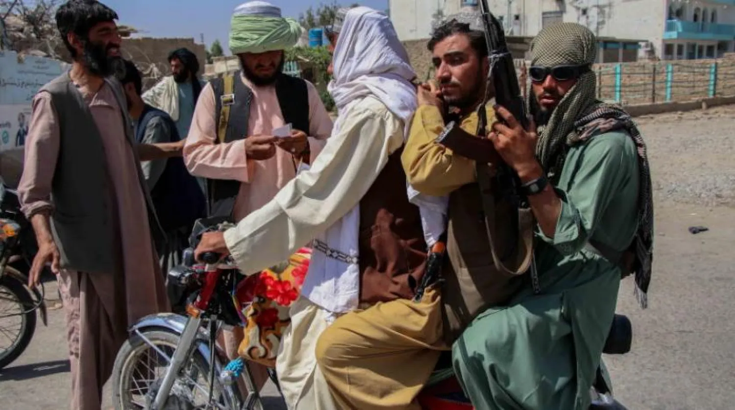 Kandahar’daki Taliban unsurları (EPA)