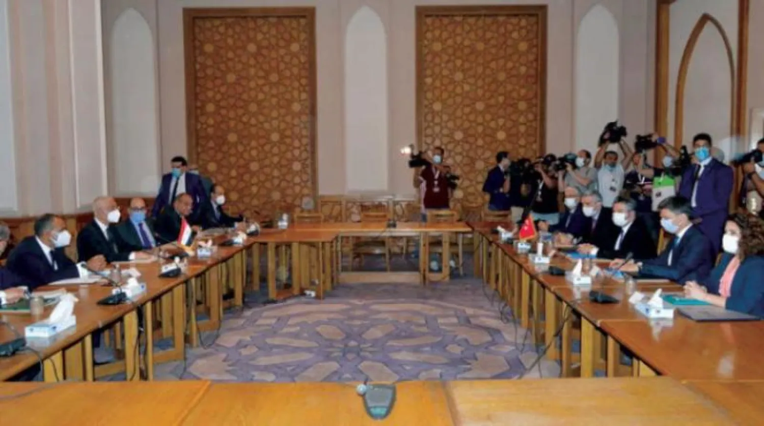 جلسة المشاورات المصرية - التركية في القاهرة (أرشيفية - الخارجية المصرية)