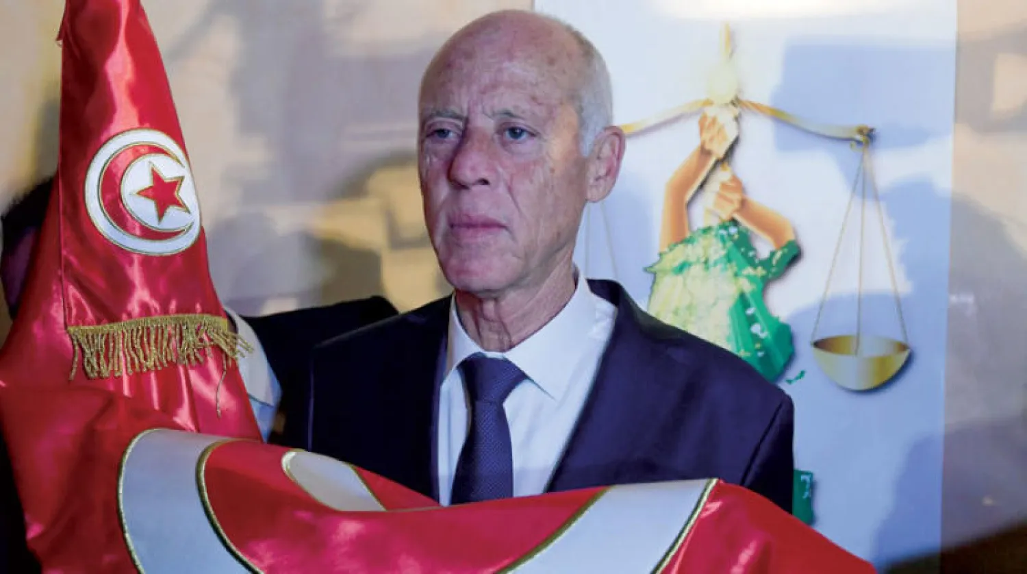 الرئيس قيس سعيد (أ.ف.ب)