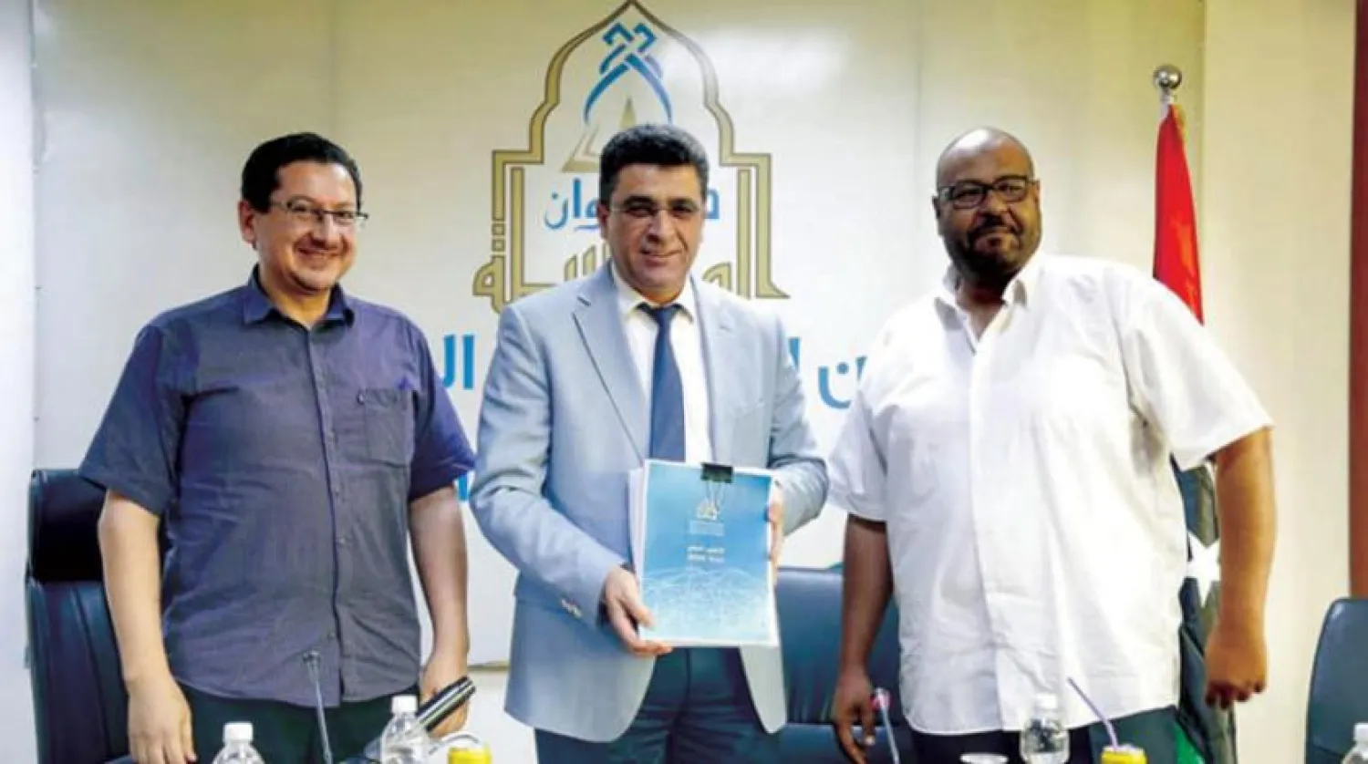 Halid Şakşak, 2020 raporunun gözden geçirilmesi sırasında (Denetim Bürosu)