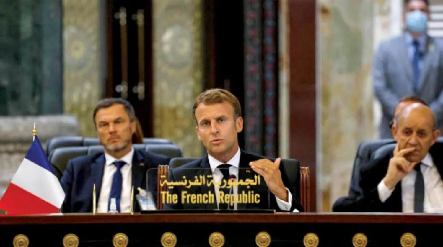 Macron: Irak'ta müdahale yok, halka destek var