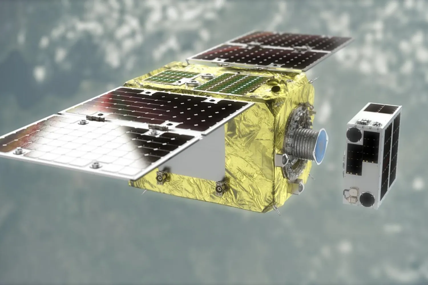 ELSA-d uzay çöplerini manyetizmayla yakalıyor (Astroscale)