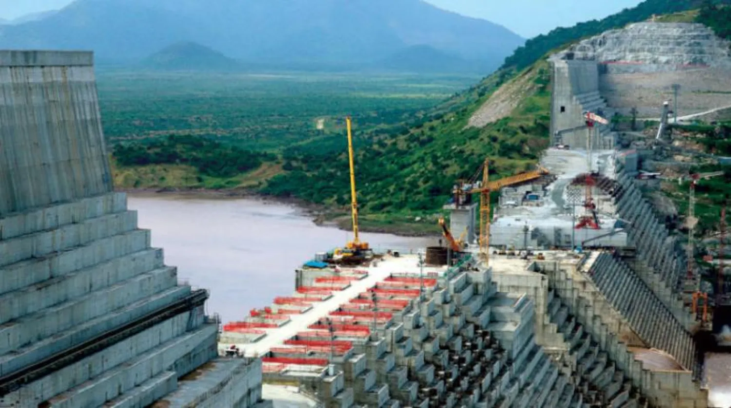 A view of the Grand Ethiopian Renaissance Dam (GERD). (Reuters)
