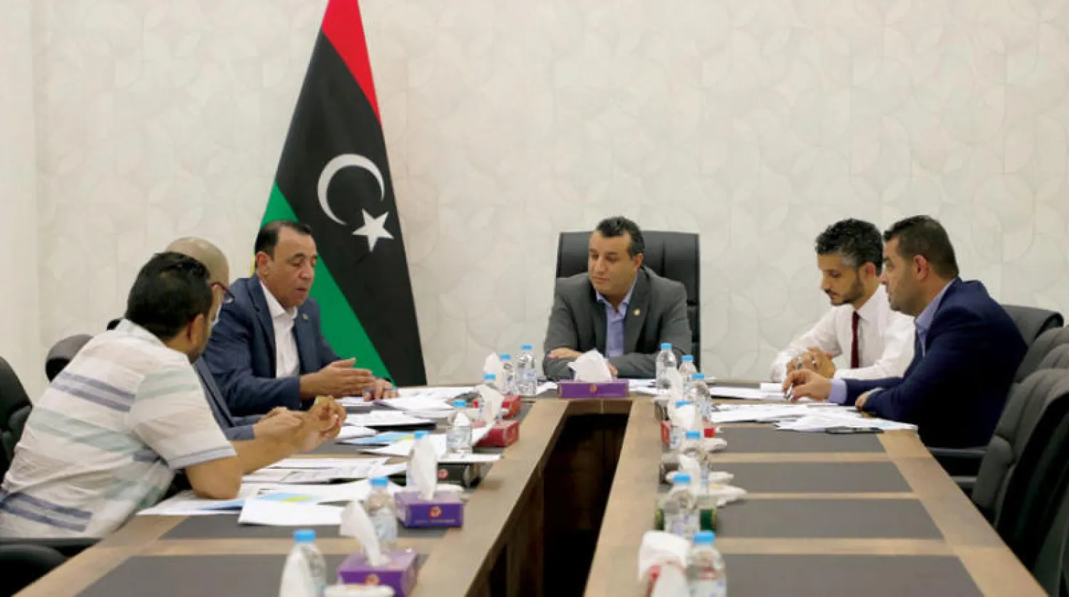 أبو خزام وزير الدولة الليبي لشؤون المهجرين يبحث أوضاع النازحين (حكومة «الوحدة الوطنية»)