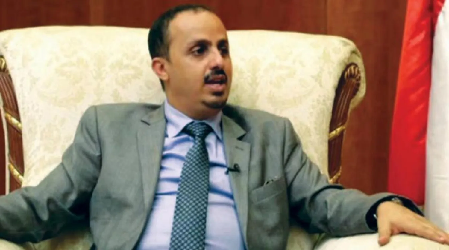 Yemeni Information Minister Muammar al-Eryani via AAWSAT Ar.
