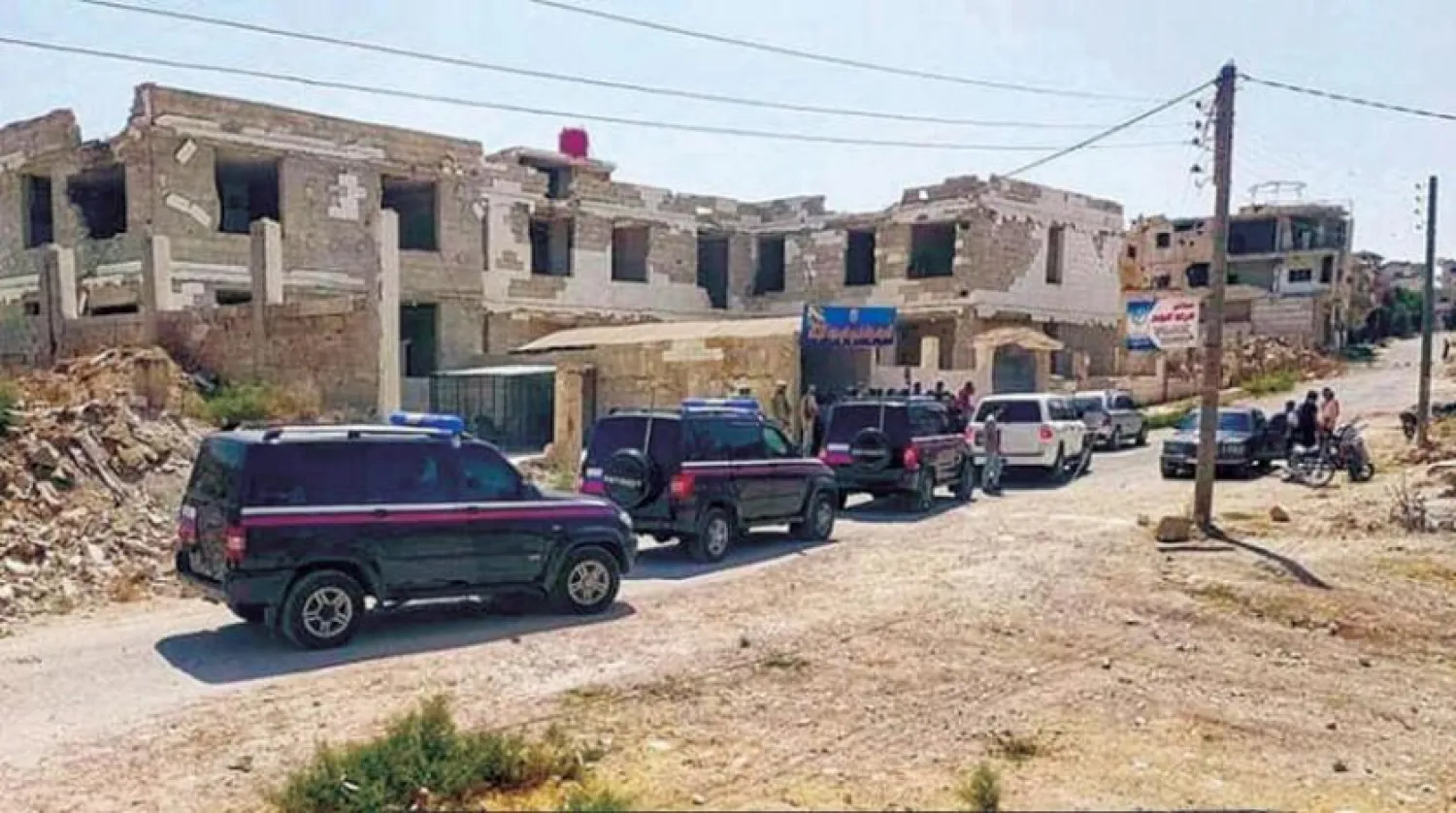 Suriye’nin güneyinde dün görülen Rus devriyesi (Havran Ahrar Topluluğu)