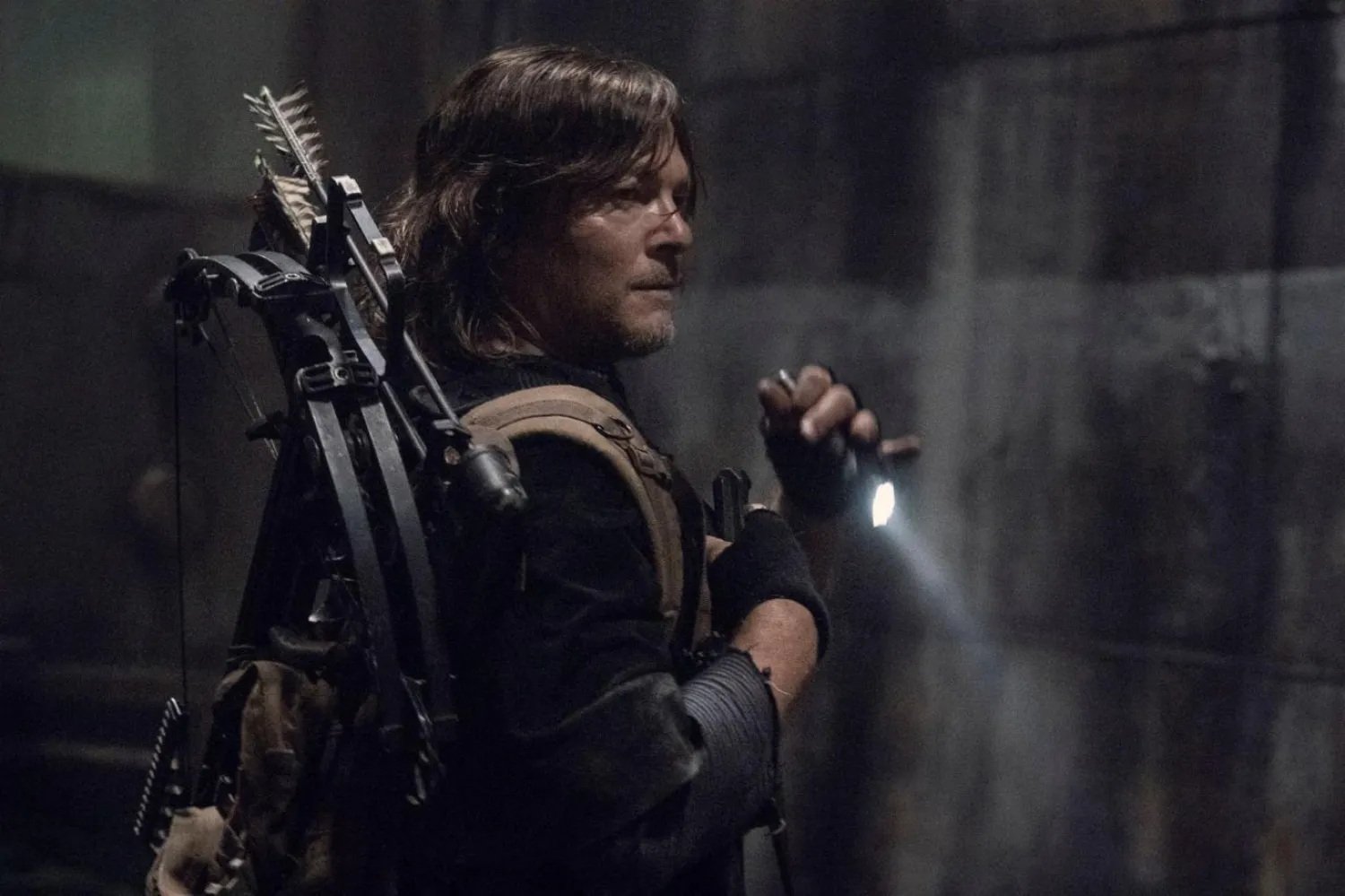 Norman Reedus'ın canlandırdığı Daryl Dixon zamanla dizinin yüzü haline geldi (AMC)