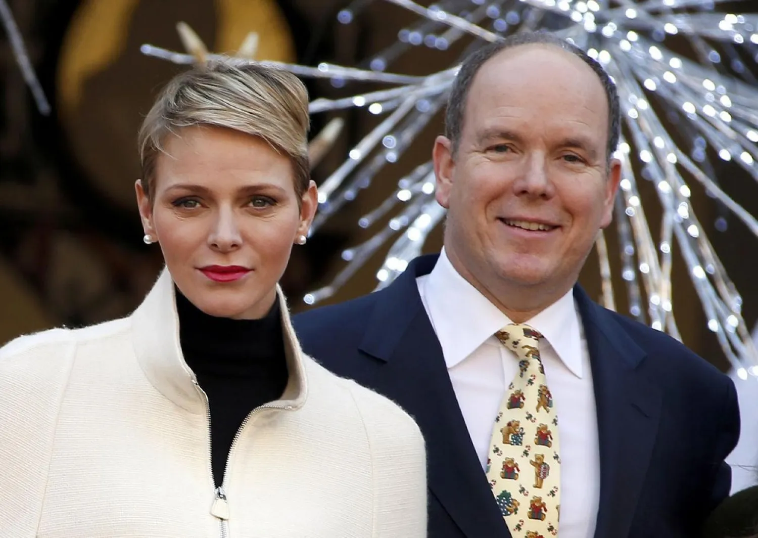 Prince Albert II of Monaco and his wife Princess Charlene. (Reuters)