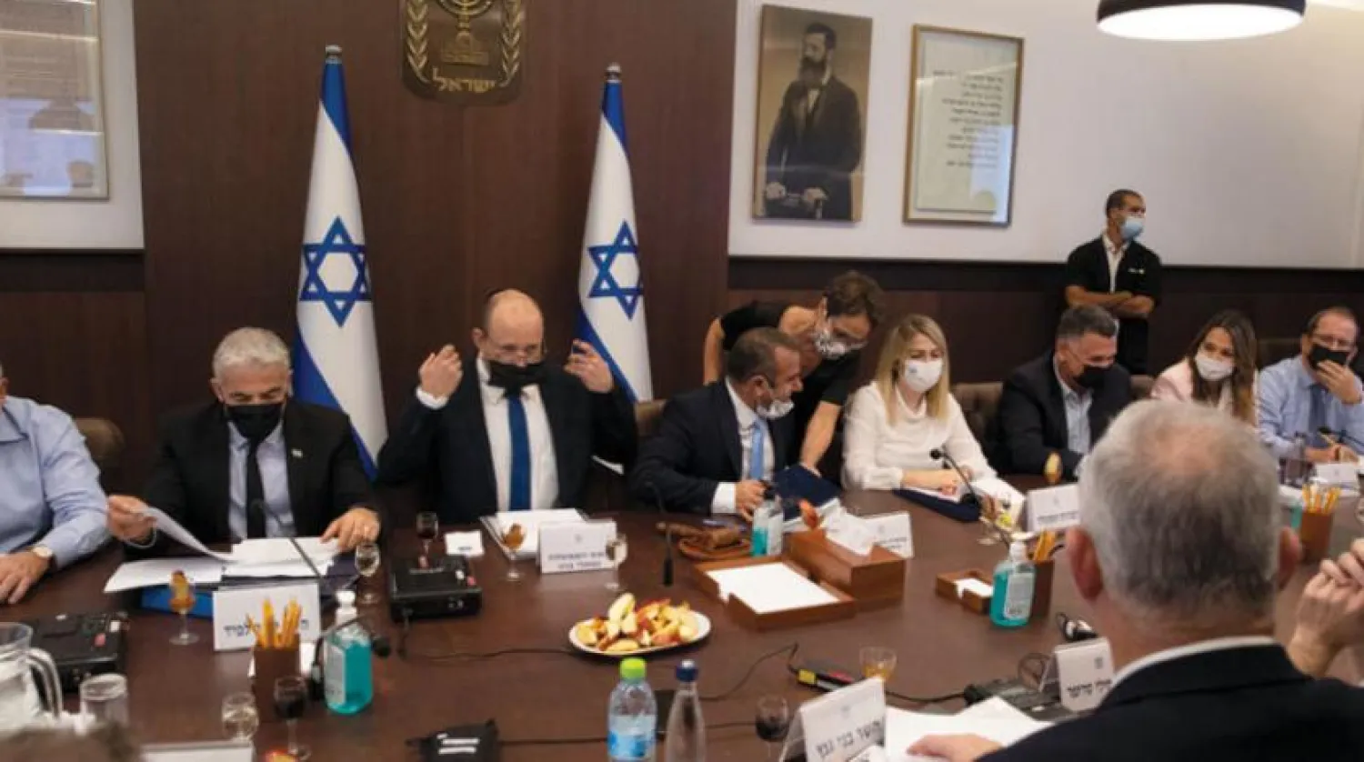 İsrail hükümeti dün kabine toplantısı düzenledi. (AP)