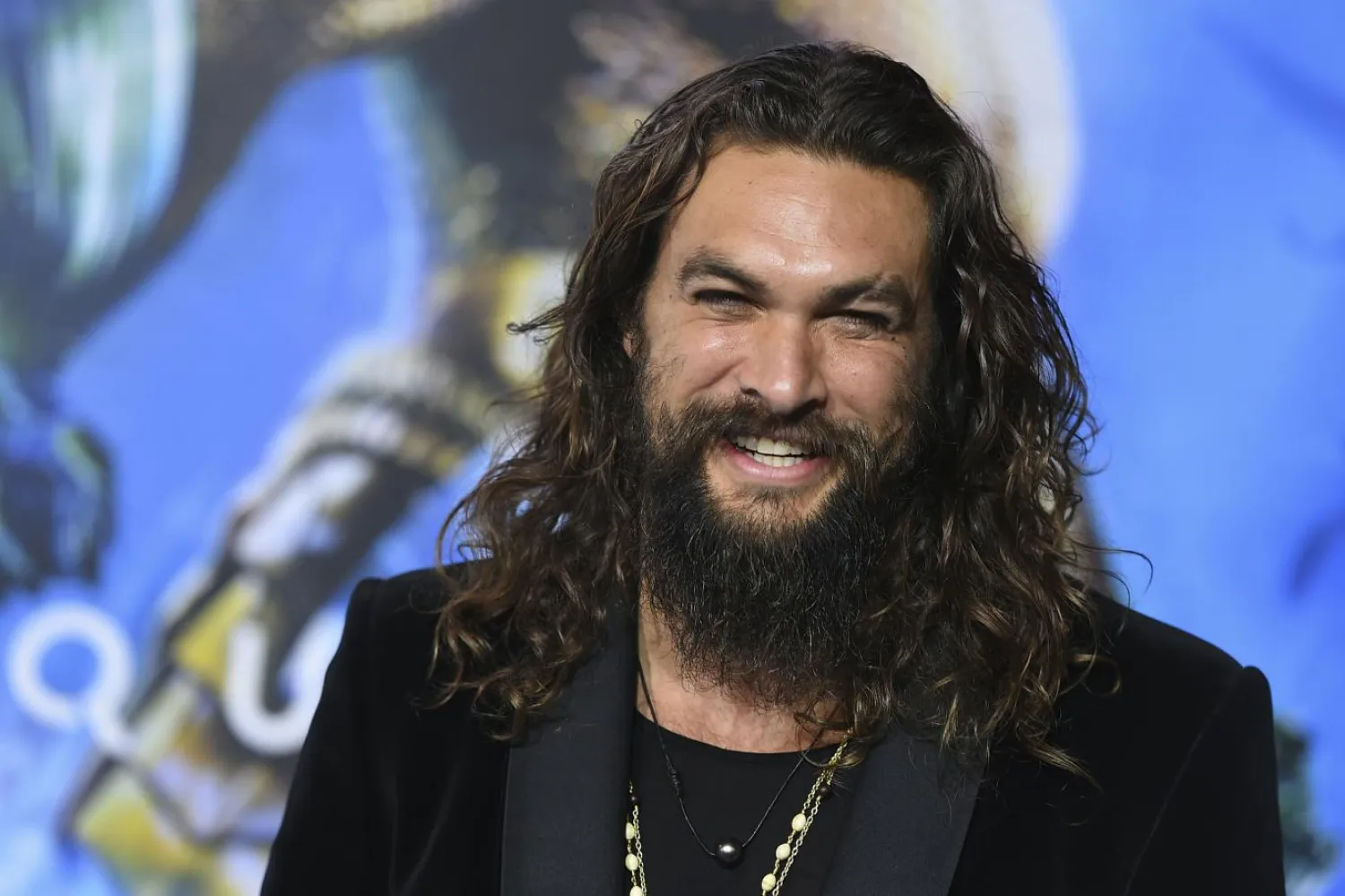 Jason Momoa 2018'de Aquaman'in Los Angeles'ta gerçekleştirilen prömiyerinde görüntülenmişti (AP)