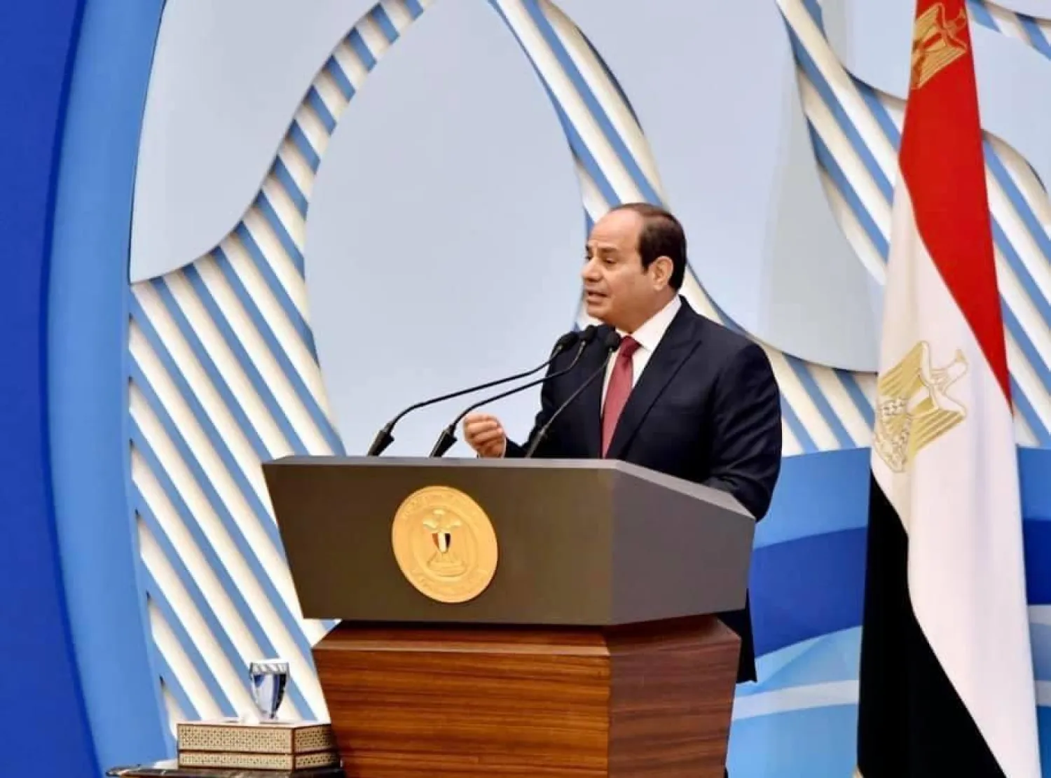 Egyptian President Abdel Fattah al-Sisi. (Sisi's official Twitter page)