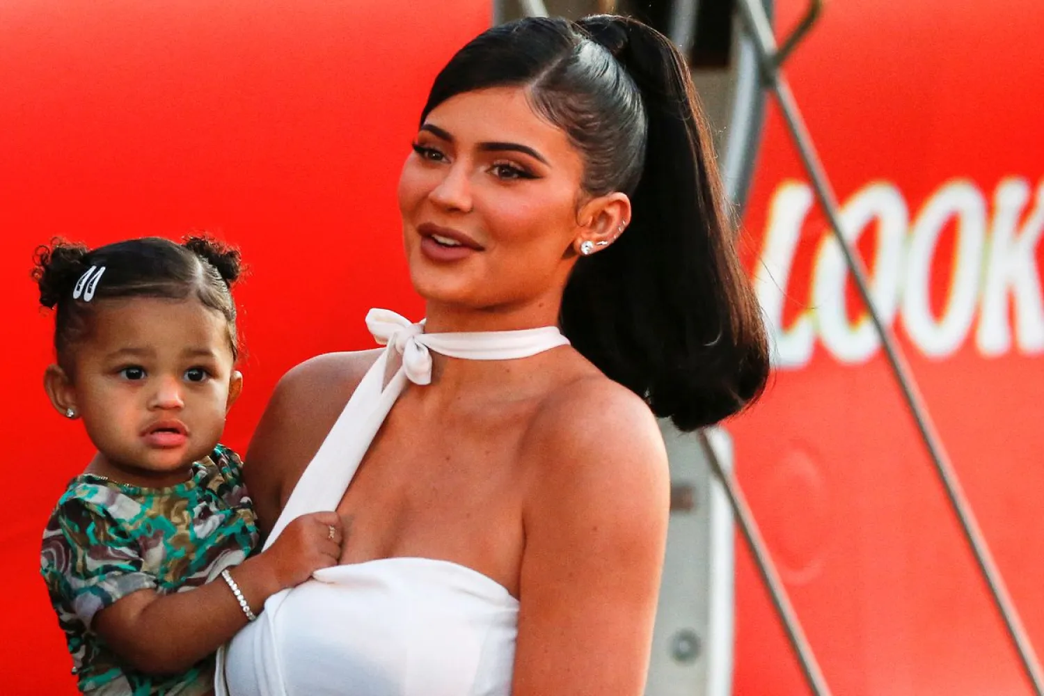 Kylie Jenner and her daughter Stormi. Reuters file photo