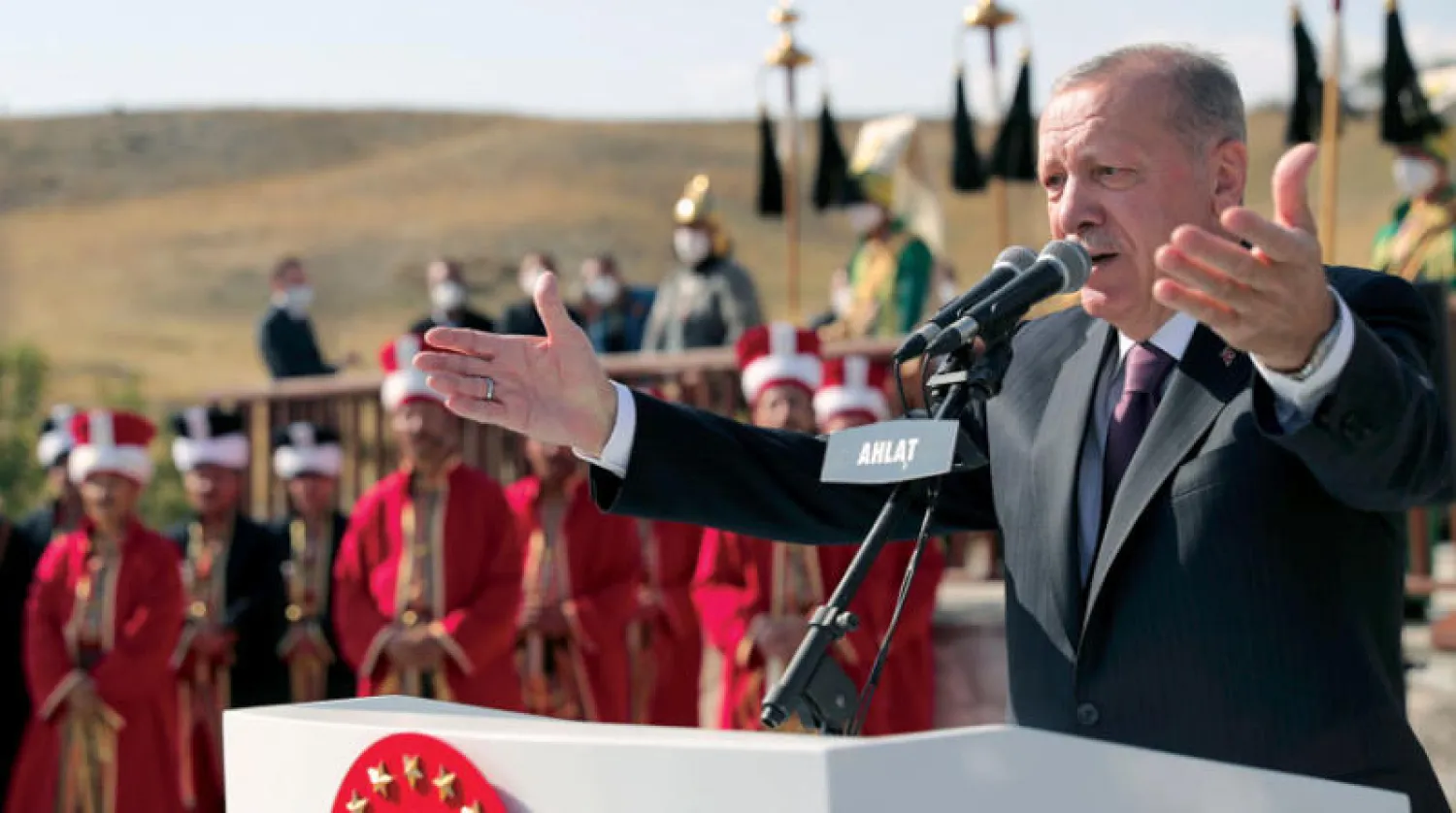 إردوغان يرحب بالقوات التركية التي تم سحبها من أفغانستان (أ.ب)