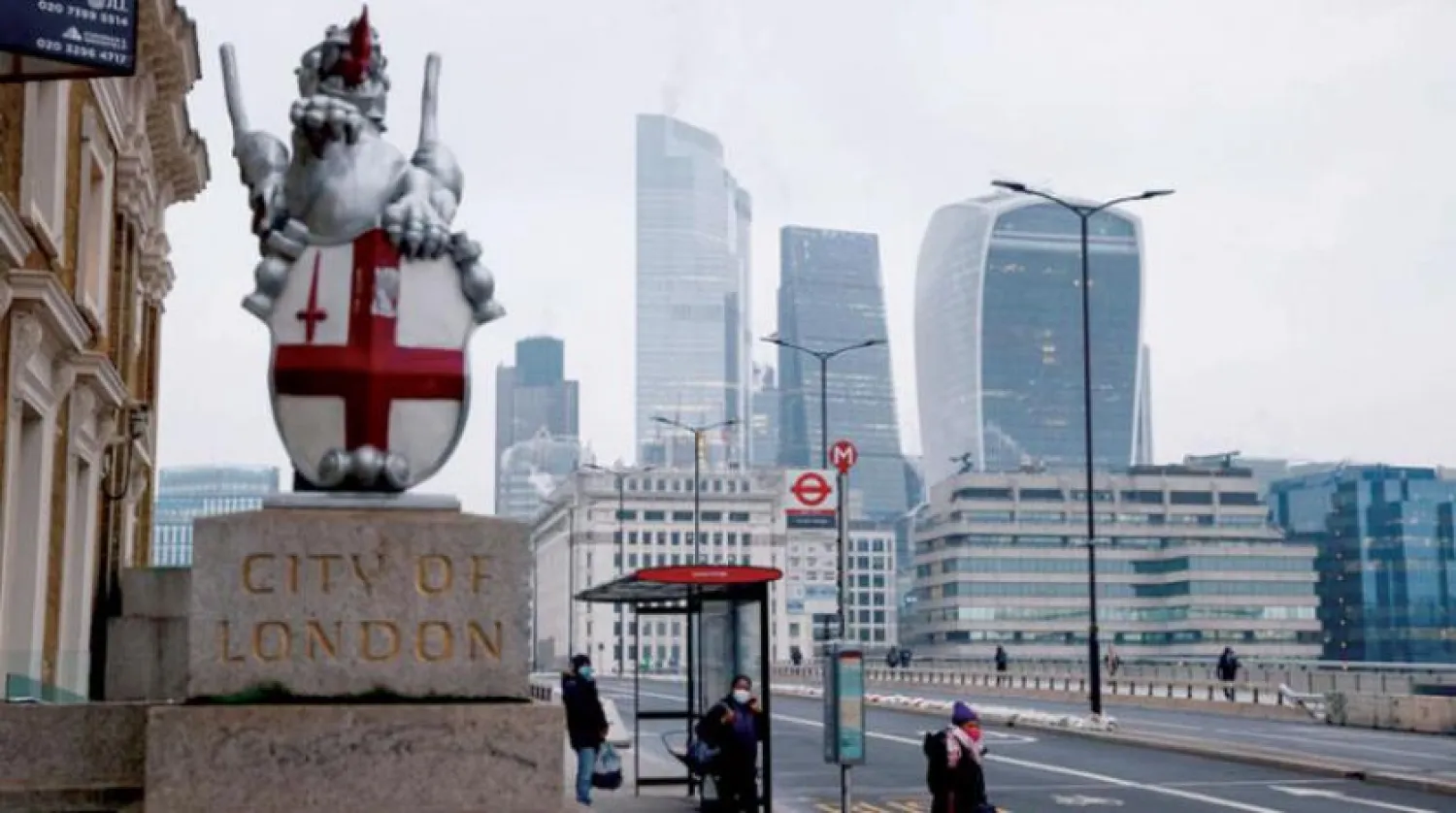 
مرکز خدمات مالی لندن قادر به حفظ موقعیت بین المللی خود نیست (رویترز)