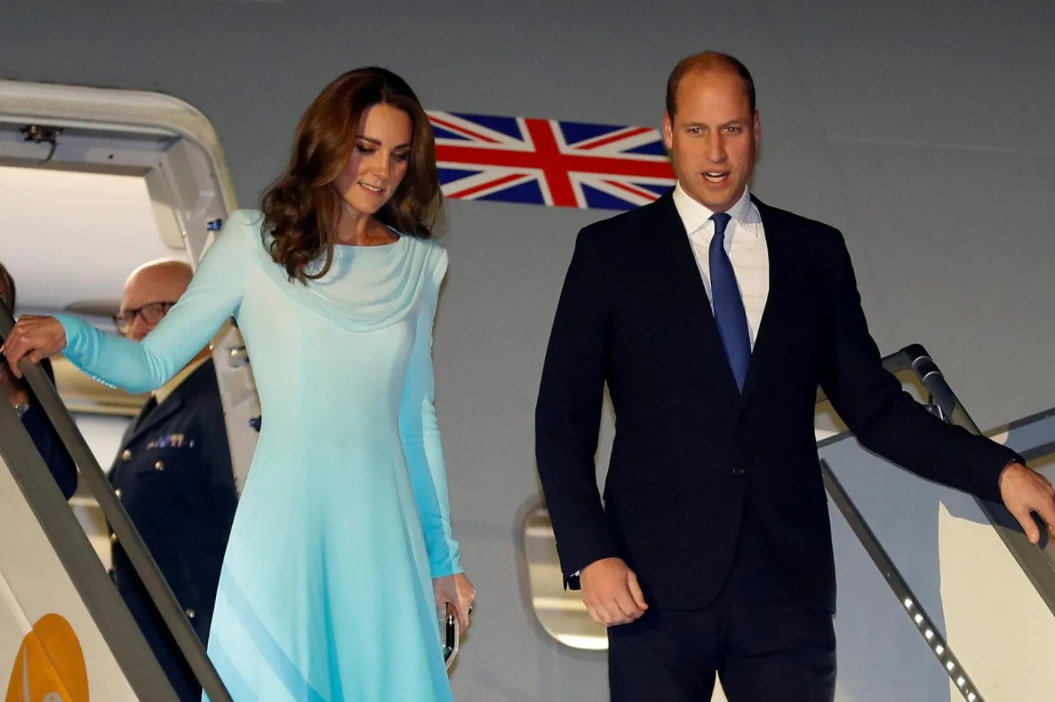 Kate Middleton ve Prens Harry 2019'da Pakistan'ın başkenti Islamabad'ı birlikte ziyaret etmişti (Reuters)

