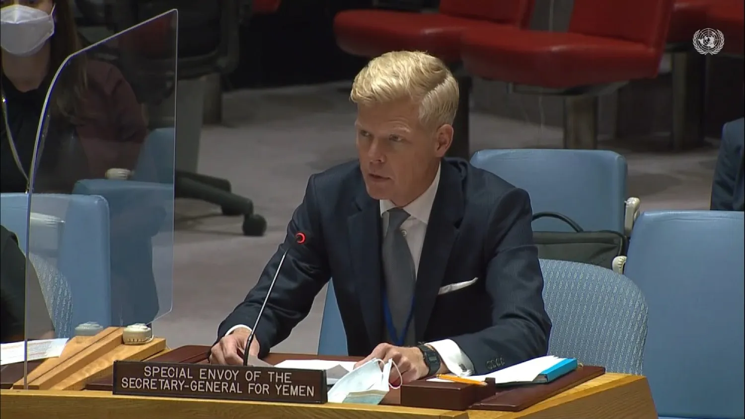 New UN special envoy to Yemen, Hans Grundberg. (Office of the Special Envoy of the Secretary-General for Yemen)