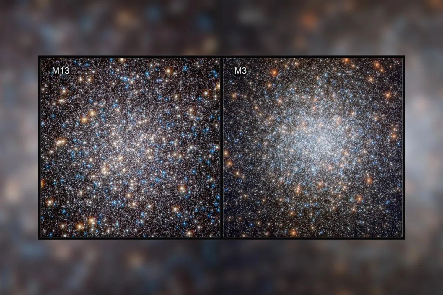 Bologna Üniversitesi'ndeki bilim insanları, M3 ve M13 yıldız kümelerindeki beyaz cüceleri karşılaştırdı ve bazılarının bir dış hidrojen tabakasını tutarak soğuma hızlarını yavaşlatabildiğini keşfetti (NASA)