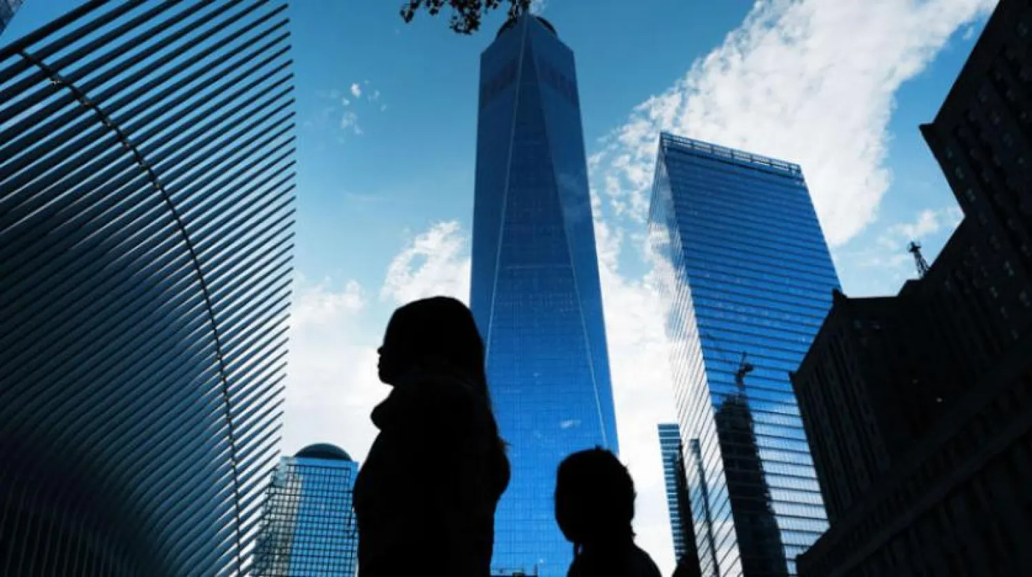 New York'ta Dünya Ticaret Merkezi kulelerinin bulunduğu Ground Zero ve Freedom Tower (AFP)