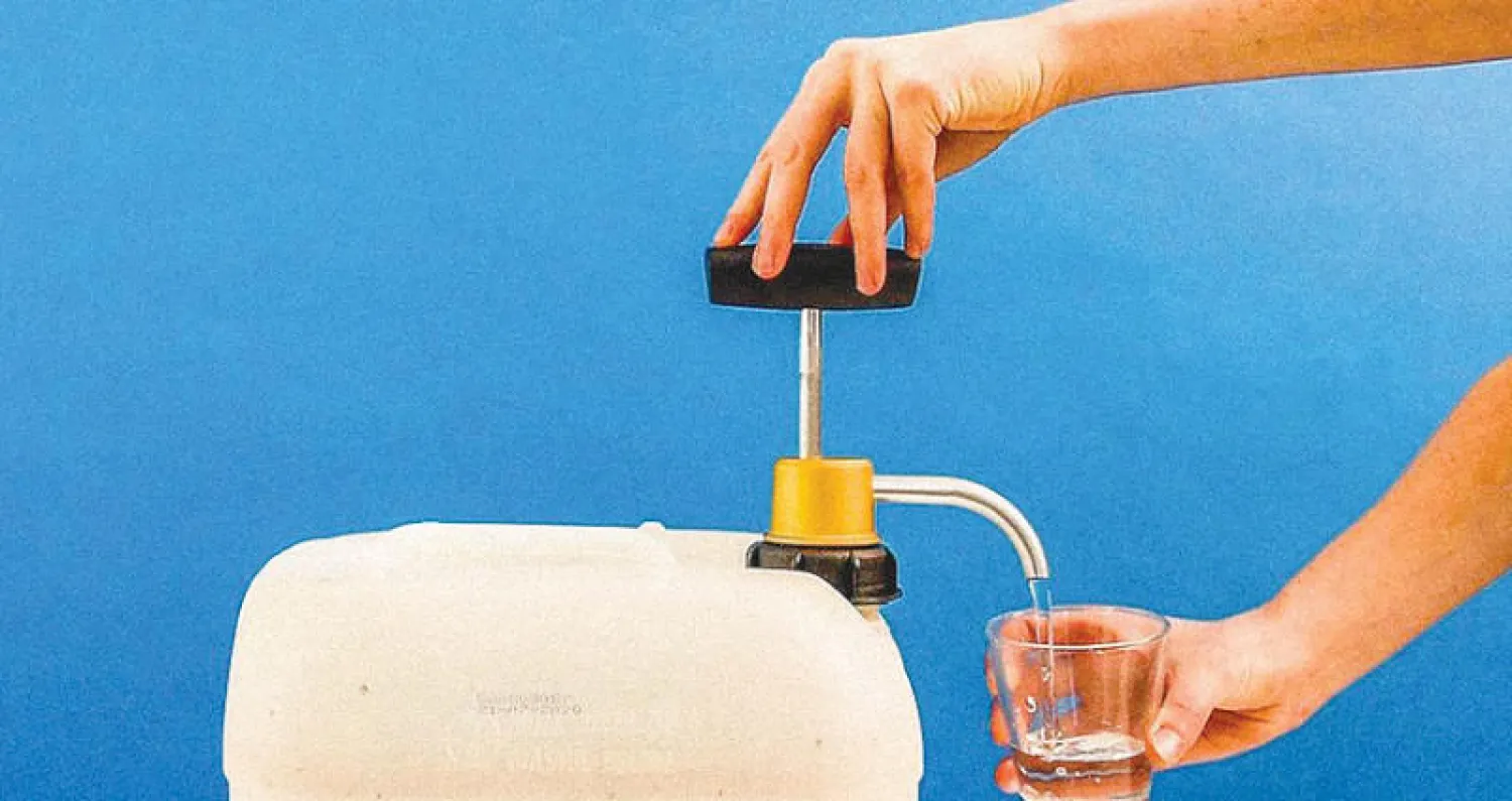 مرشح ذاتي التنظيف للمياه غير النقية