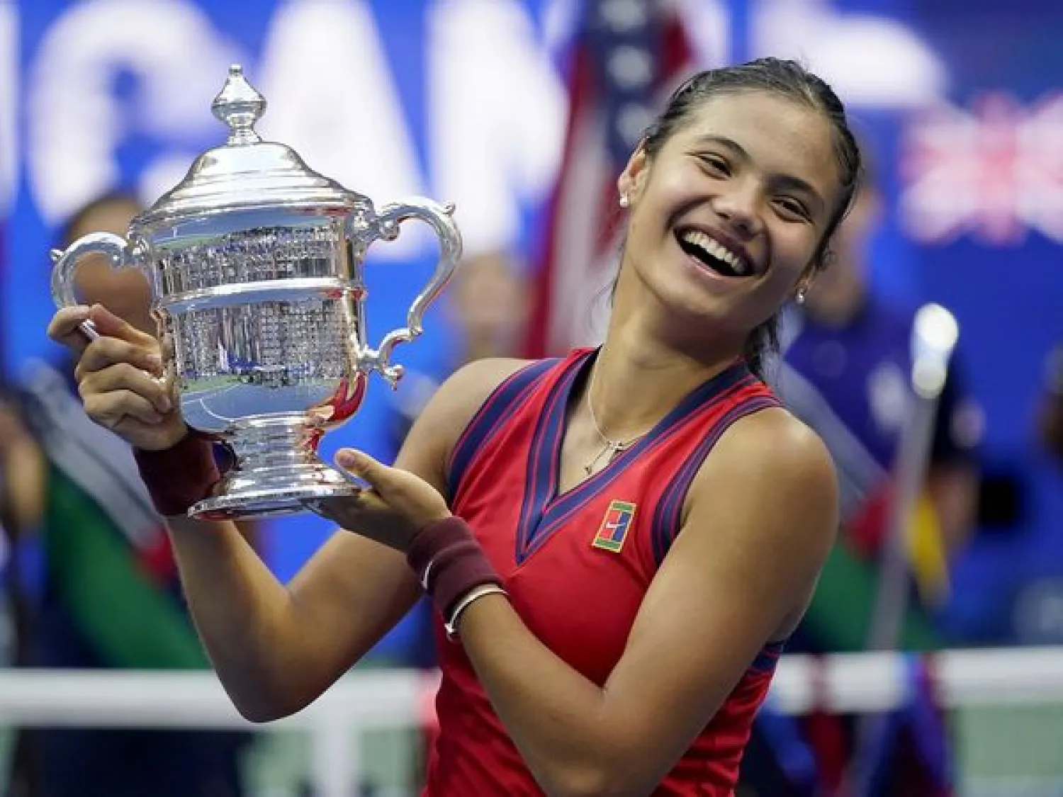 British teenager Emma Raducanu won a historic US Open title.  Photo Credit: AP