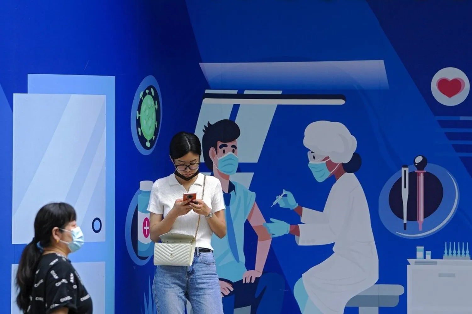 China has largely stopped the spread of COVID but has sporadic outbreaks. (AP)