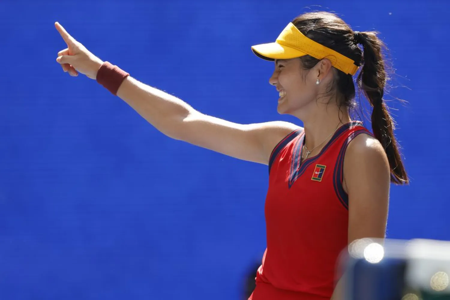 Emma Raducanu. (Reuters)