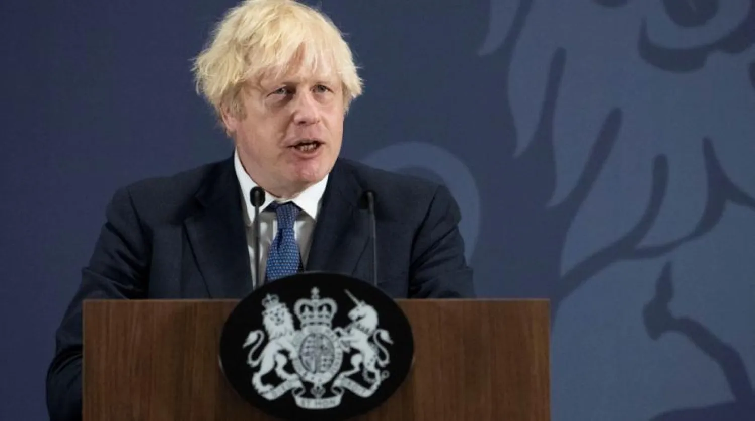 British Prime Minister Boris Johnson defended Britain's airlift out of Kabul and praised the troops for their mission amid growing criticism. (Reuters)
