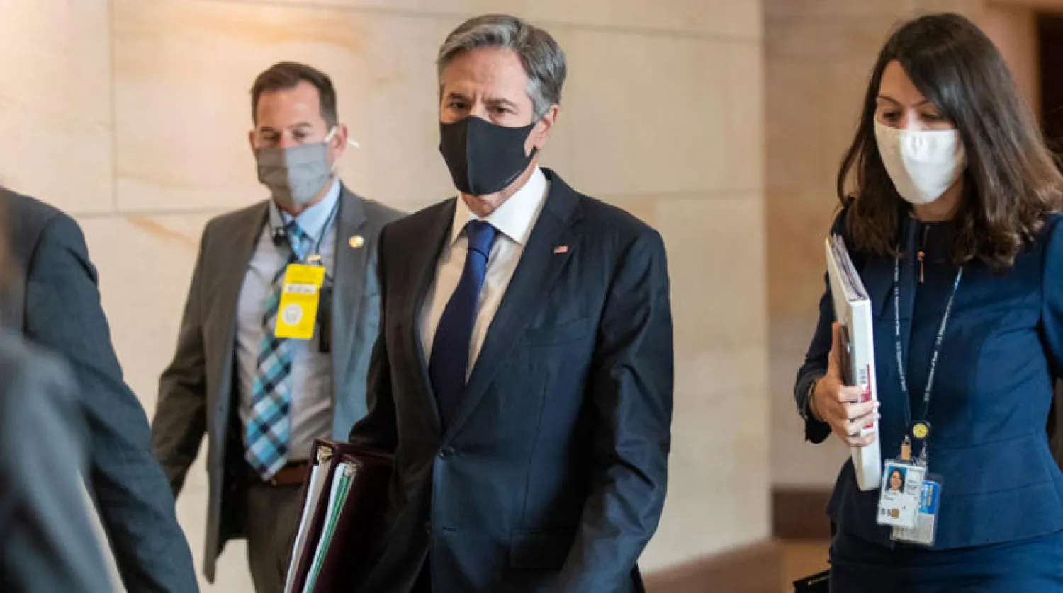 قرار وزير الخارجية الأميركي أنتوني بلينكن بخصوص مصر يمثّل خروجاً عن سياسة أسلافه المتمثلة في تجاوز تدقيق يجريه الكونغرس في المعونة العسكرية لمصر (إ.ب.أ)