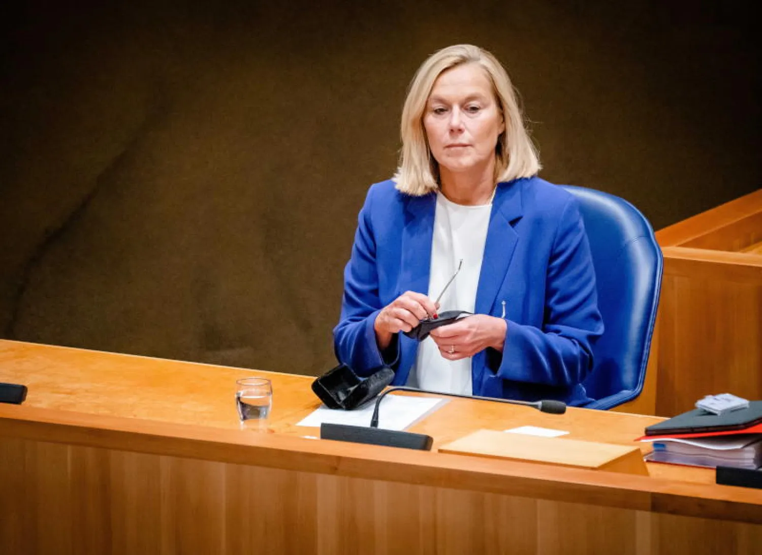 وزيرة الخارجية الهولندية سيغريد كاغ (إ.ب.أ)