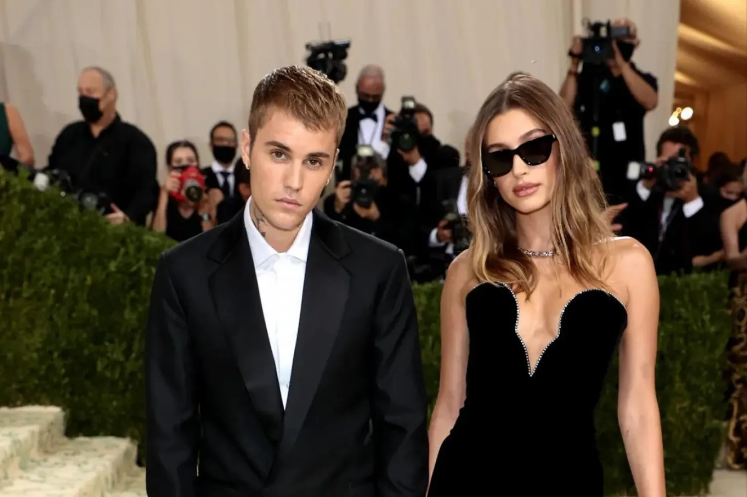 Justin Bieber ve Hailey Baldwin, Kasım 2018'de evlendiklerini duyurmuştu (AFP)