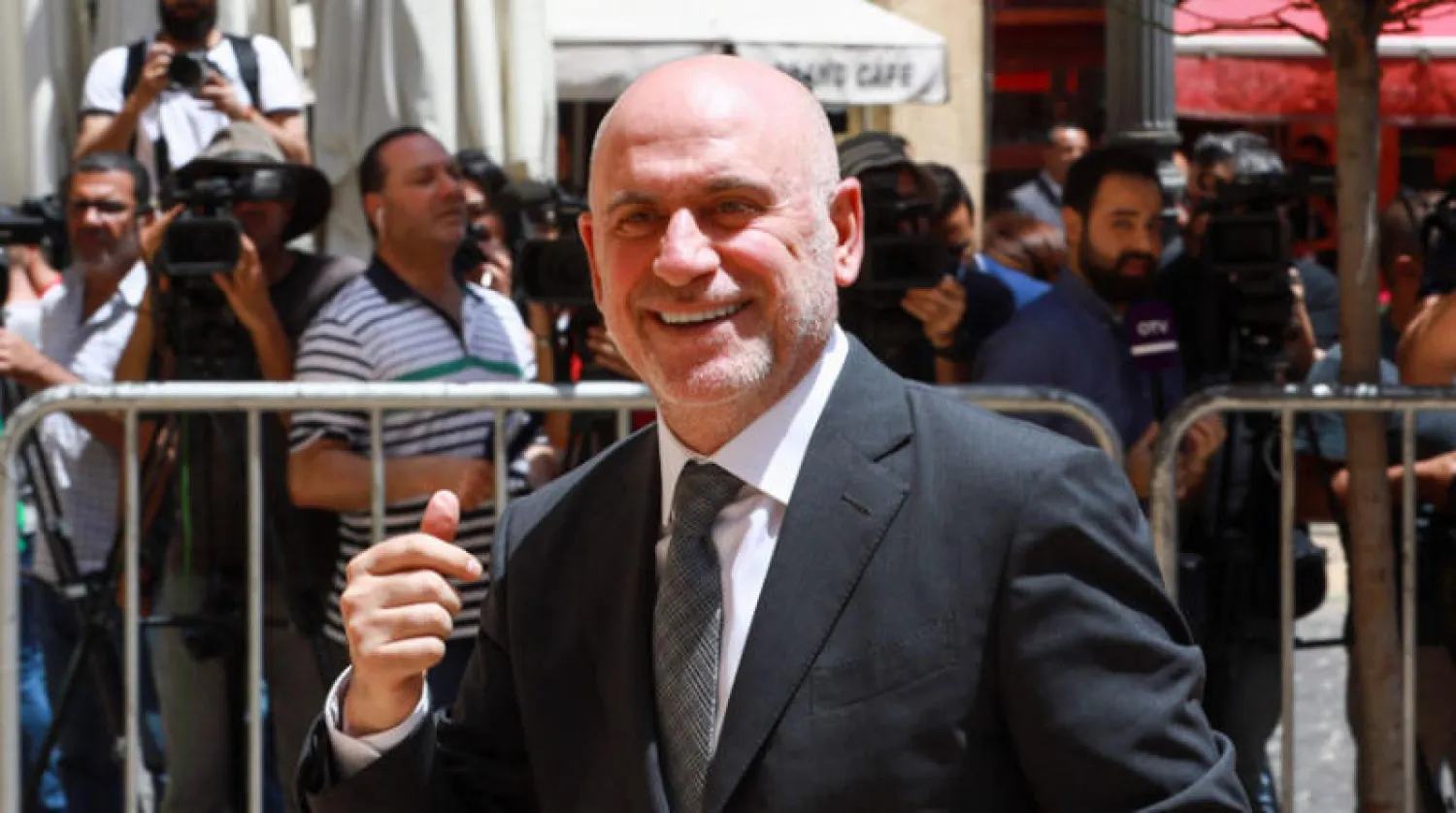 الوزير السابق يوسف فنيانوس (أ.ف.ب)