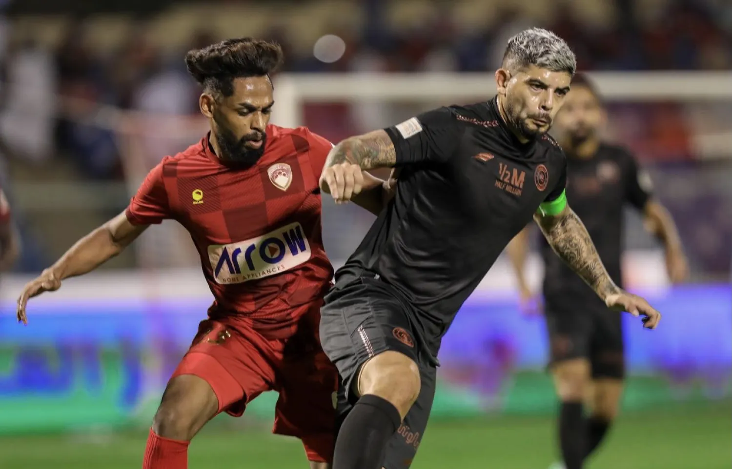 جانب من مواجهة الشباب وضمك (رابطة الدوري السعودي للمحترفين)