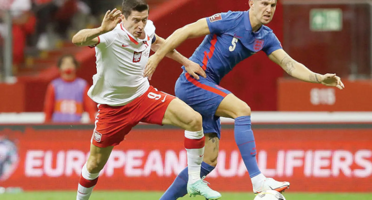 ستونز شارك في جميع مباريات المنتخب الإنجليزي السبع في {يورو 2020» (رويترز)