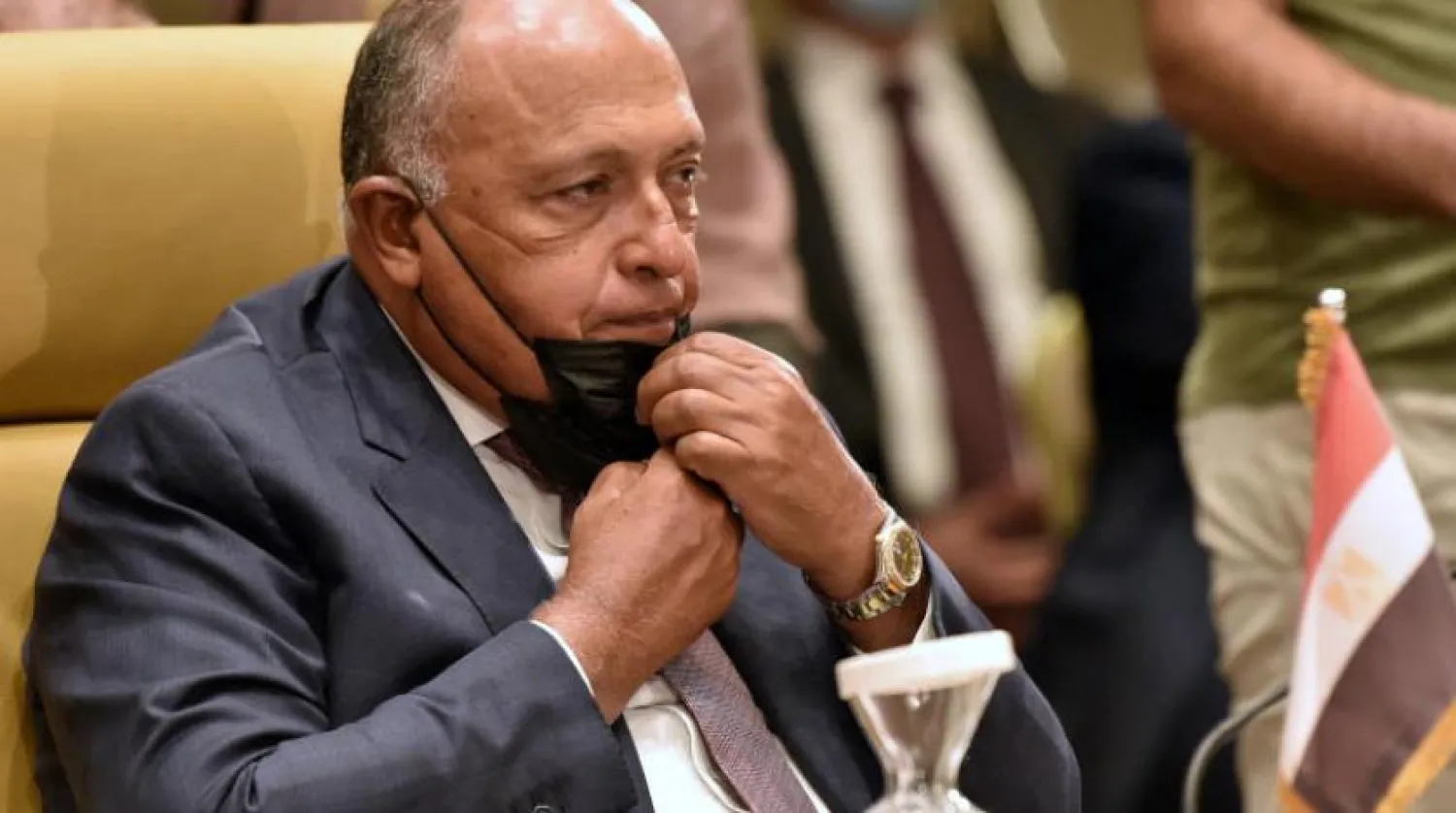 Mısır Dışişleri Bakanı Samih Şukri (AFP)