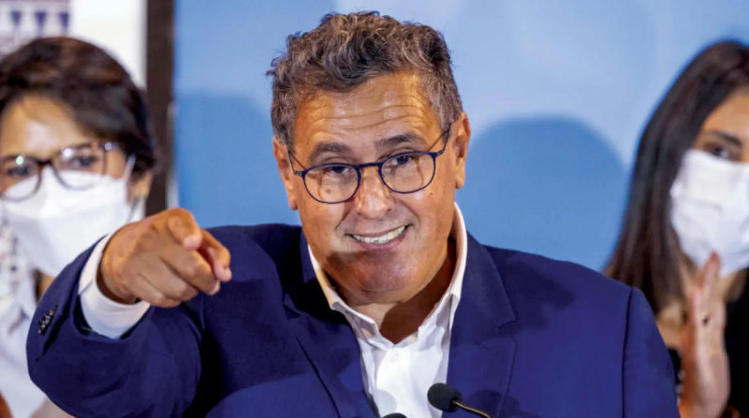 عزيز أخنوش رئيس الحكومة المغربية المكلف (أ.ف.ب)