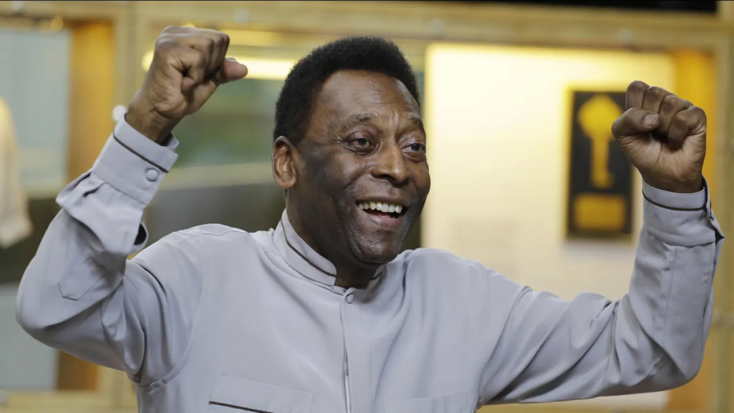 Soccer great Pele (AP Photo/Nelson Antoine)
