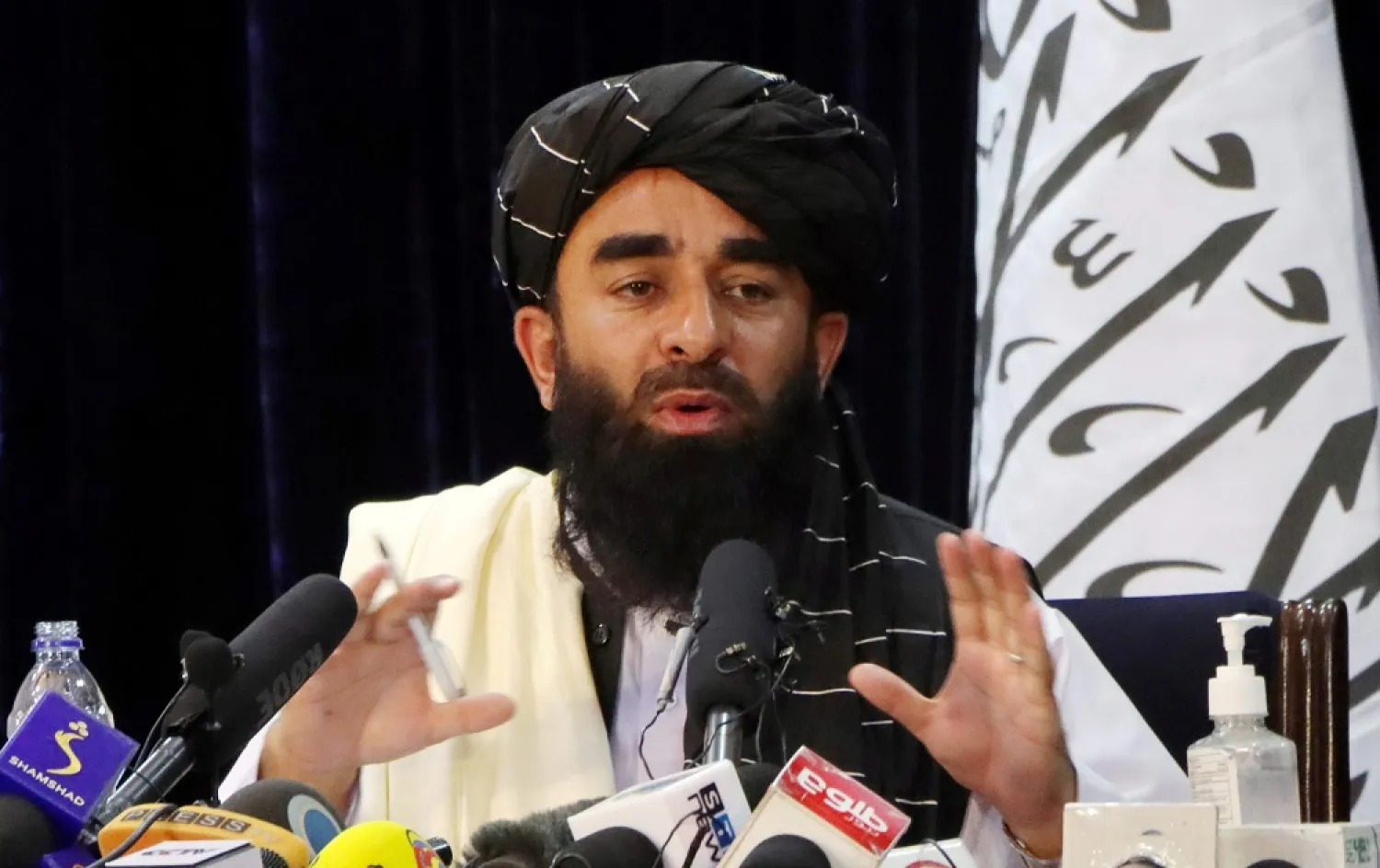 Taliban spokesman Zabihullah Mujahid. (Reuters)