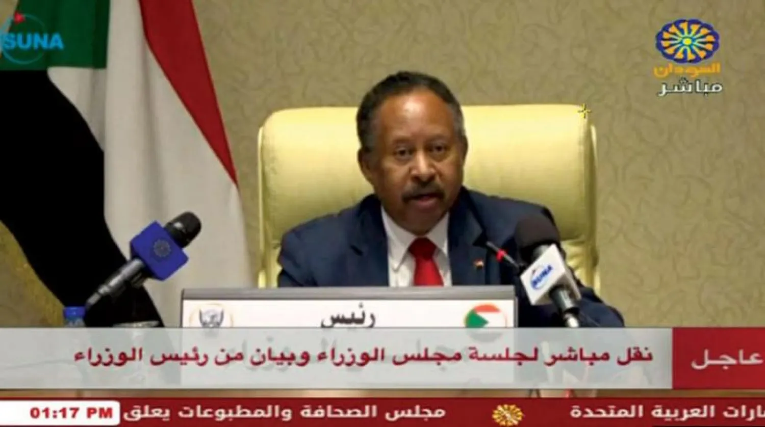 Abdullah Hamduk, dün sabah devlet televizyonundan başarısız bir darbe girişiminde bulunulduğunu duyurdu (AFP)