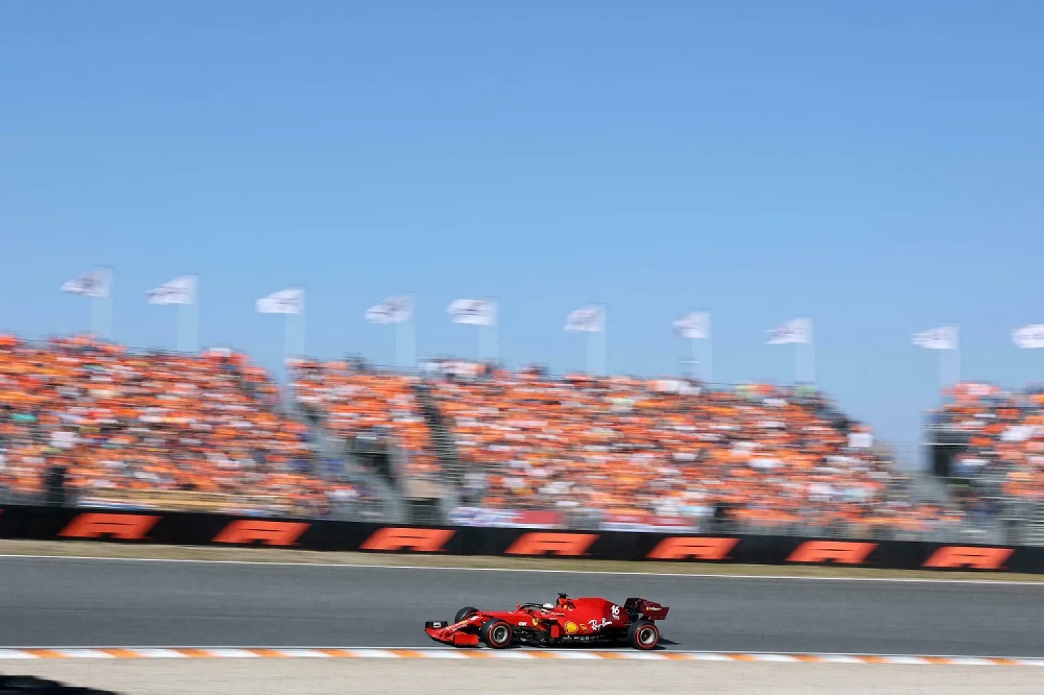Ferrari’s Charles Leclerc will start Sunday’s Russian Formula One Grand Prix from the back of the grid due to a change of power unit. (AFP)