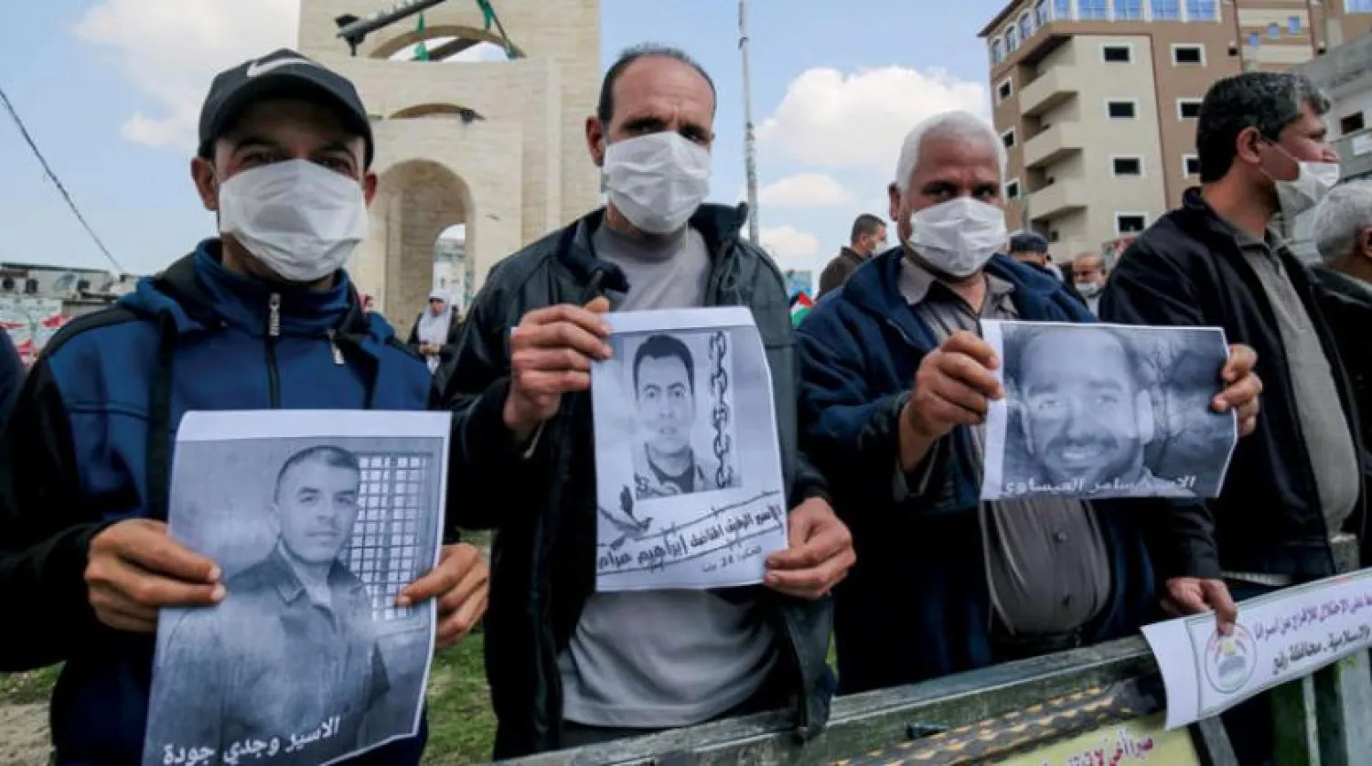 Refah geçtiğimiz nisan ayında, İsrail hapishanelerindeki Filistinli esirlerin serbest bırakılması talebiyle düzenlenen eylemlere sahne oldu. (AFP)