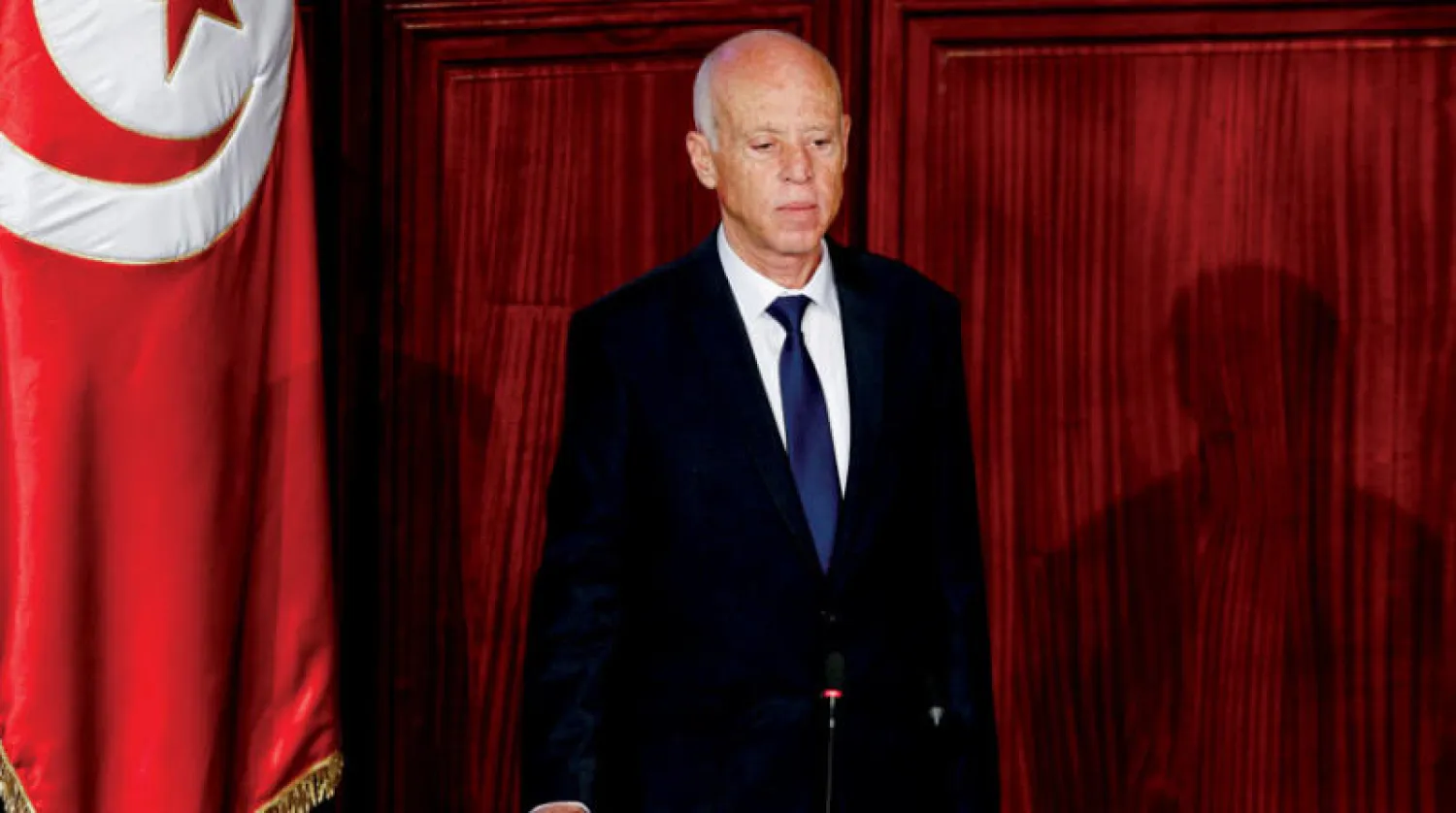 الرئيس قيس سعيد (رويترز)