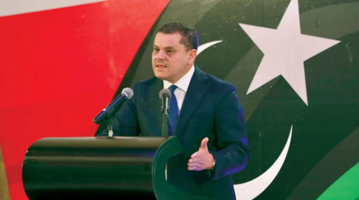 Libyan Prime Minister Abdul Hamid Dbeibah. AP