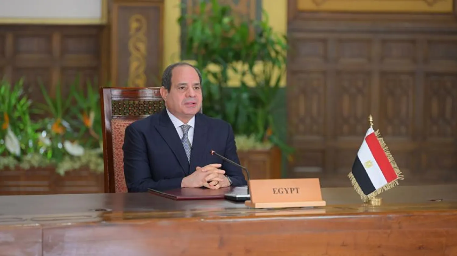 Egyptian President Abdel Fattah El-Sisi (Egyptian Presidency)