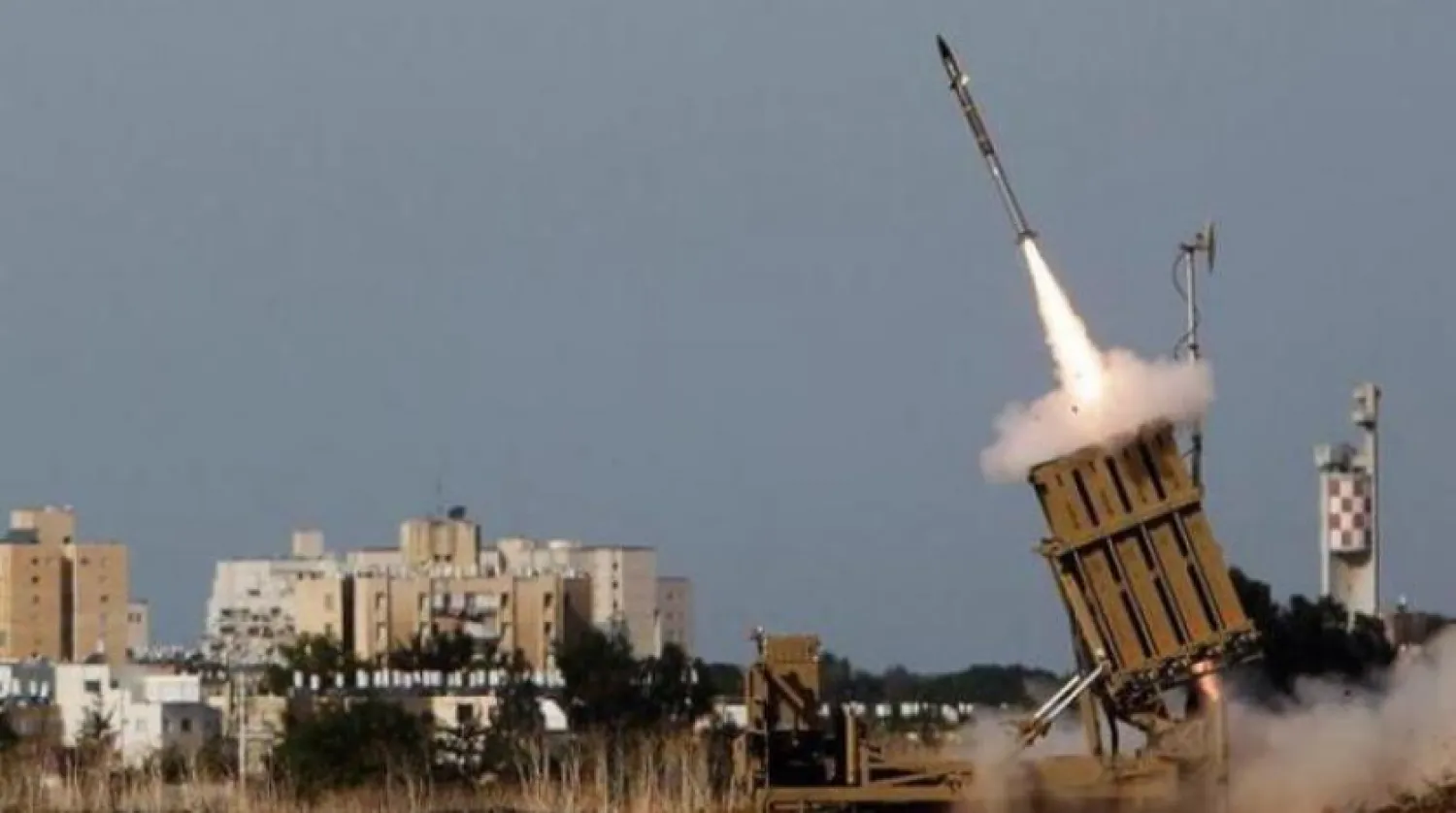 Demir Kubbe hava savunma sisteminden fırlatılan füze (Arşiv - Reuters)
