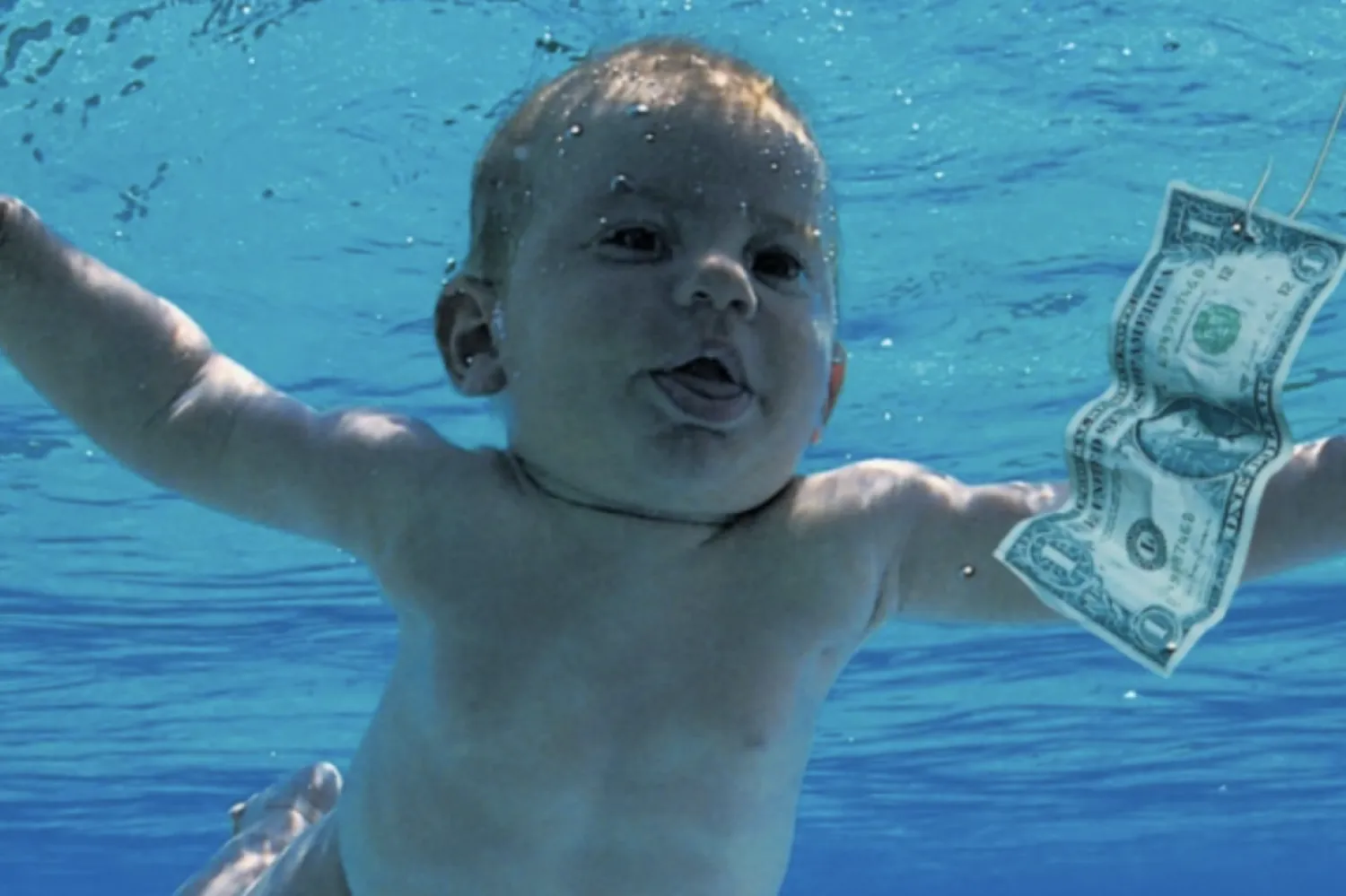 1991'de piyasaya sürülen Nevermind, Nirvana'nın ikinci albümüydü (DGC Records)