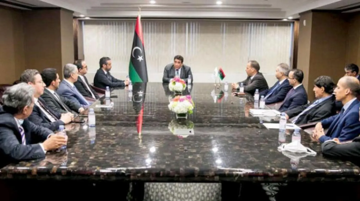 Menfi, New York’taki bir toplantı sırasında (Başkanlık Konseyi medya ofisi)