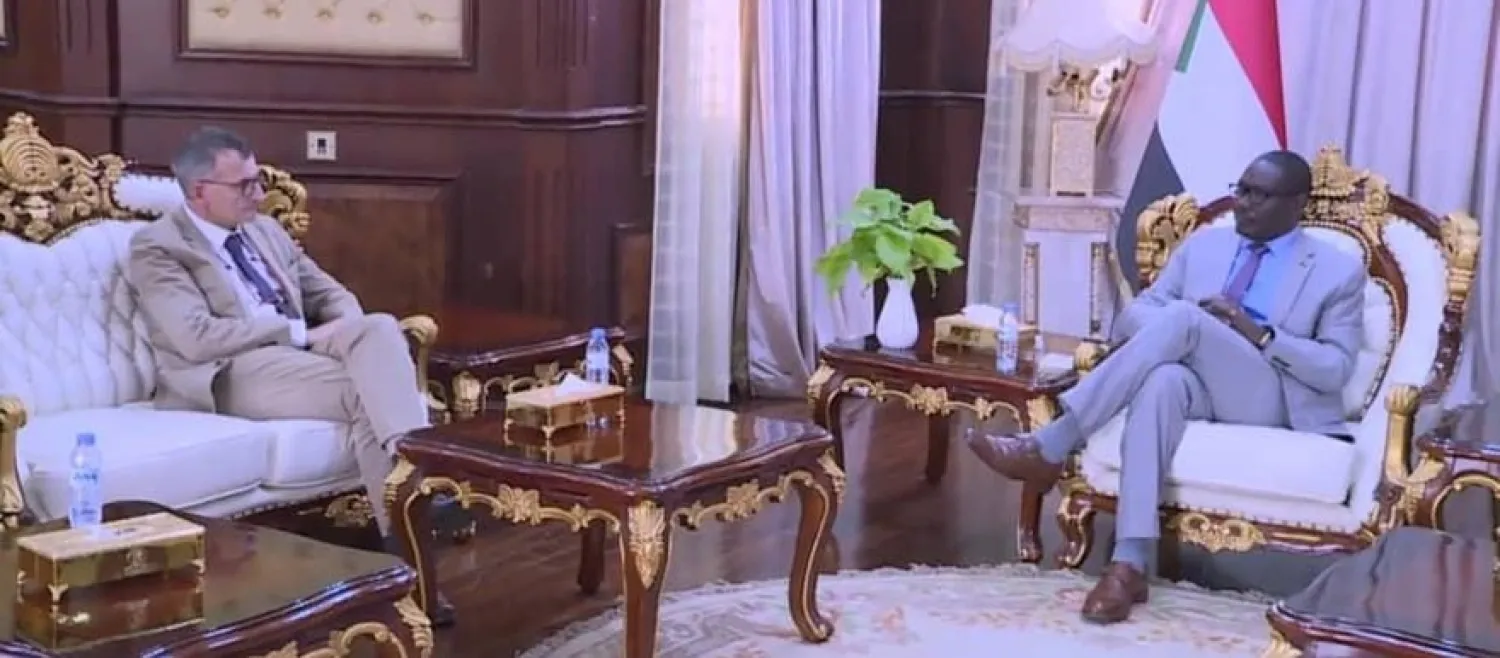 Chairman of Sudan's Sovereign Council Abdel Fattah al-Burhan met the head of UNITAMS Volker Perthes (SUNA)
