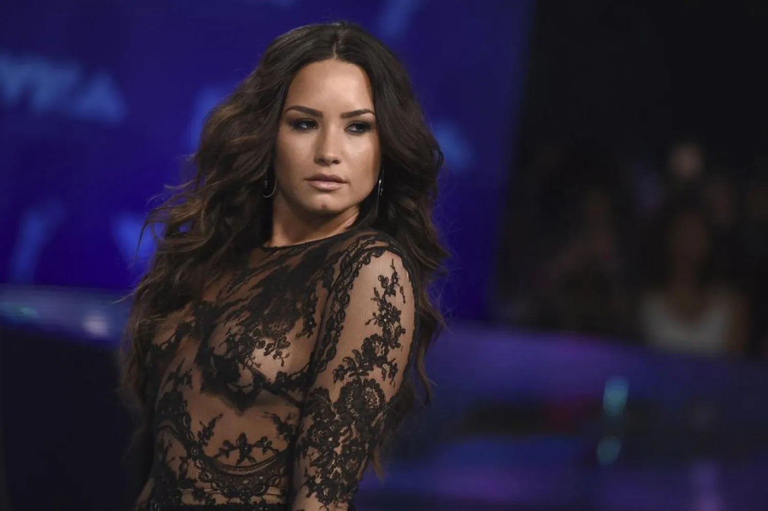 Lovato, daha önce de uzaylılarla temas kurduğunu öne sürmüştü (AFP)