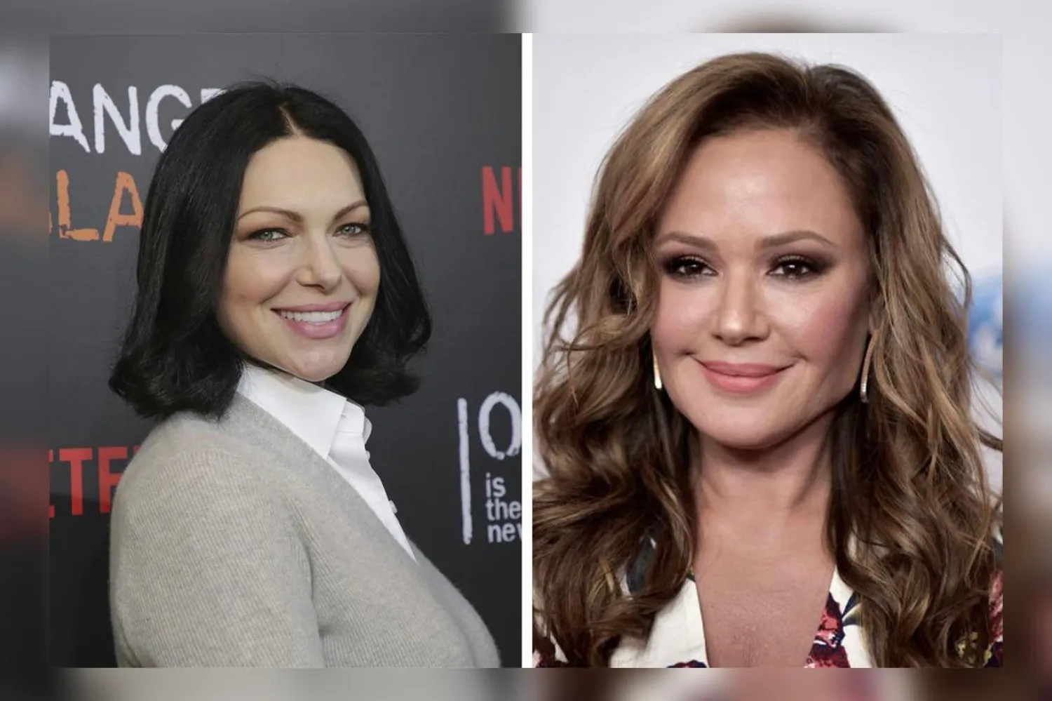 Laura Prepon (solda), Leah Remini (sağda) gibi Amerikan sinema dünyasının ünlü isimleri Scientology'yi bırakmadan önce tarikatın savunuculuğunu yapmalarıyla biliniyor (Fotoğraflar: AP)